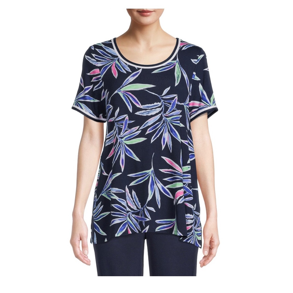 SECRET TREASURES Womens Sleep Shirt Size Medium 8-10 Rayon Spandex New